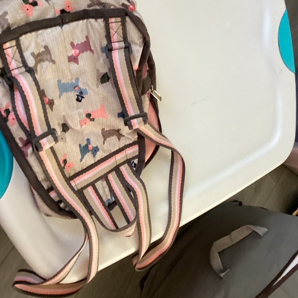 Lesportsac Multicolor Dog Pattern Backpack - image 4